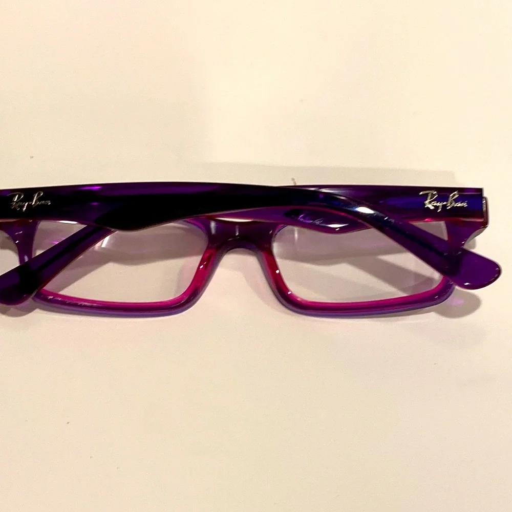 Ray Ban Wine Berry Purple Eyeglasses Frames (Kids)